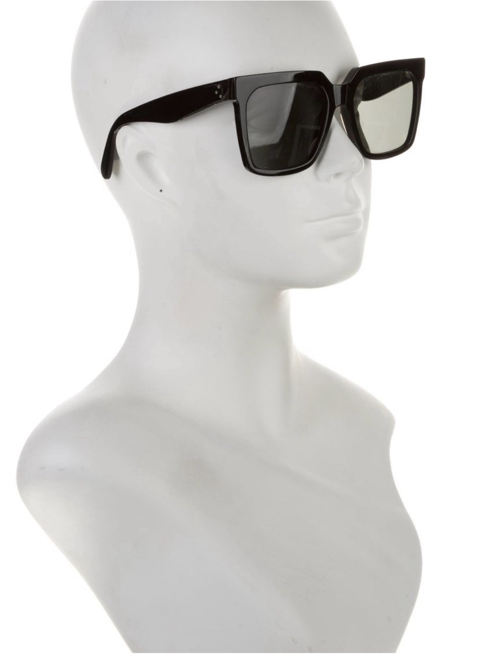 Celine Black Square Oversized Sunglasses